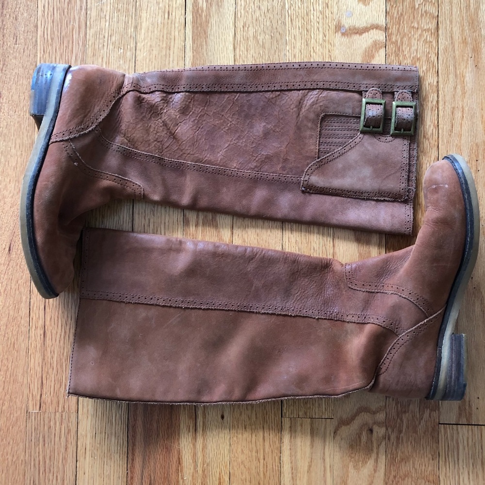LUCKY brand knee high riding boots